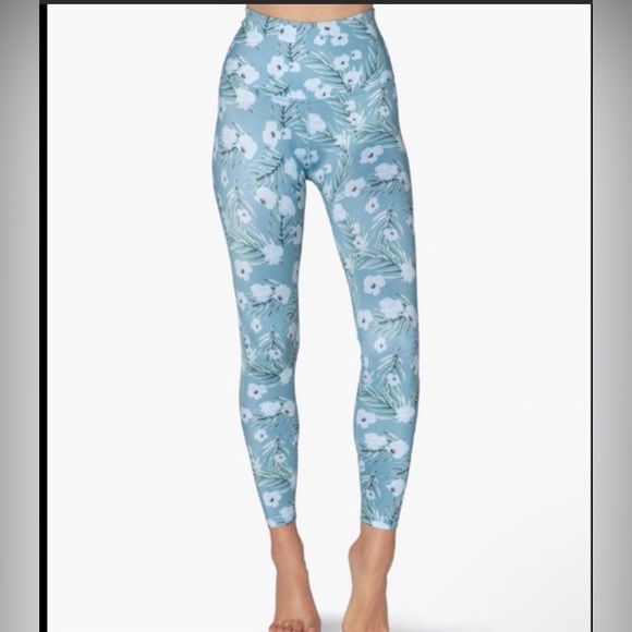 Beyond Yoga Pants & Jumpsuits Nwot Beyond Yoga Leggings Blue